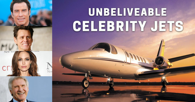 celebrity jets, celebrity private jets