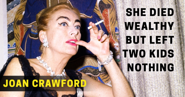 Joan Crawford's Net Worth and Life