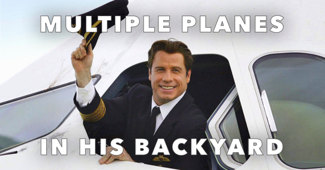 John Travolta Plane Obsession
