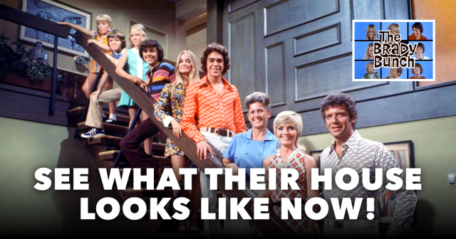 Brady Bunch House and Family