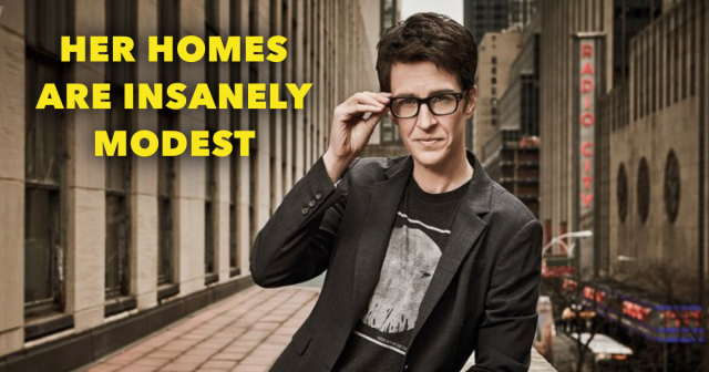 Where does Rachel Maddow live?